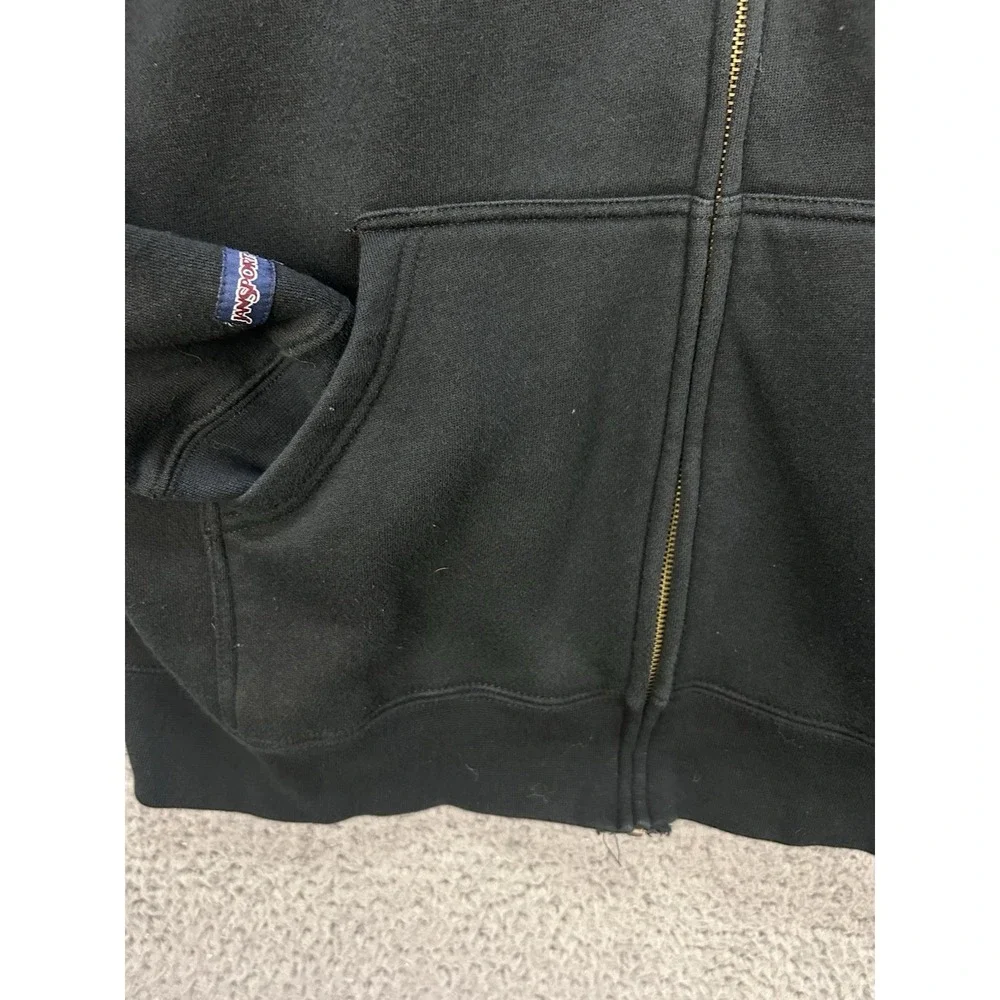 Jansport Oklahoma State University Cowboys Full Zip Sweater Sz Large Mock Neck